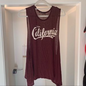 Comfy California tank